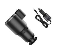 Digital Heated Cooling Cup Holder for Baby Bottles Beverage Touch Control 12V 36W Car Cooling and Heating Cup Mug Holder Auto and Heating