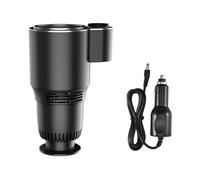 Digital Heated Cooling Cup Holder For Baby Bottles Beverage Touch Control 12V 36W Car Cooling And Heating Cup Mug Holder Car With Temperature Control