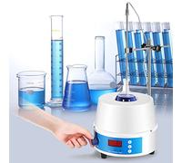 Digital Heating Mantle with Thermostat and Magnetic Stirrer for Liquid Heating and Stirring, Ideal for Science Labs and Research