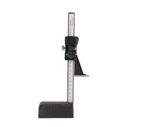Digital Height Gauge 0-150mm 0.01mm Mini Stainless Steel Electronics Marking Gauge Measure Scriber Vernier Caliper Instruments(Carbon fiber)