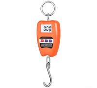 Digital Hook Scale 200kg Steel Heavy Duty for crane Weighing(Orange)