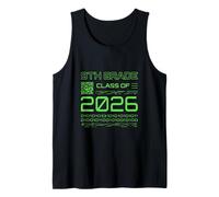 Digital Horizon - Freshman Cyber Design Tank Top