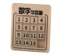 Digital Huarong Road - Slide Number Puzzle, Magnetic ABS Brain Teaser Board | Educational Logic Game for Kids Adults Think Training Toy for Travel Home in Class
