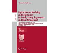 Digital Human Modeling and Applications in Health, Safety, Ergonomics and Risk Management : 17th International Conference, DHM 2026, Held as Part of the 28th HCI International Conference, HCII 2026, M