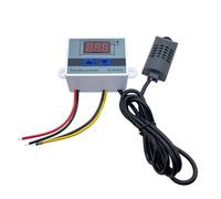 Digital Humidity Controller XH-W3005 12V 24V 220V Humidistat Hygrometer Control Switch Regulator + Sensor(DC12V)