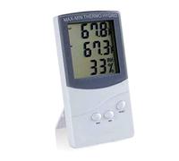 Digital Humidity Meter Thermometer LCD Display Indoor Outdoor Termometer Hygrometer Max/Min Recording Reset Function Home Office Electronic Temperature Humidity Meter
