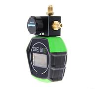 Digital HVAC Pressure Gauge Advanced Ball Valve High Sensor Accurate Multi-Mode Measurement Clear Screen Glass Viewing Window Supports KPa Bar PSI InHg KgF/cm² ℃ ℉ ABS Battery Included(ST-B168DH)