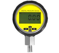 Digital Hydraulic Pressure Gauge 10000 PSI/700BAR with 1/4-Inch NPT Connector, Hydraulic Pressure Tester with Gauge Boot Protector Cover (Black)