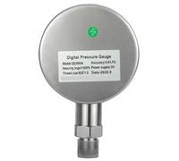 Digital Hydraulic Pressure Gauge For Water 304 Stainless Steel 60mm Radial Liquid Fuel Manometer 60Mpa 1000Psi Kpa(M20-1.5,0-2.5Mpa)