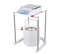 Digital Hydrostatic Scale, Industrial Lab Balance for Solid Density Testing, 5kg to 10kg Range, 0.1g Graduation, Adjustable Feet, LCD Display