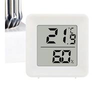Digital Hygrometer,Battery Operated Gauge Hydrometer,Indoor Temperature Humidity Sensor - for Terrarium Incubator Home Office Garage Greenhouse Indoor Outdoor Tank