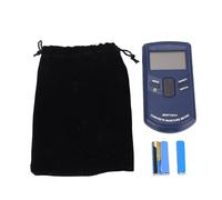 Digital Hygrometer Humidity Gauge and Concrete Wall Moisture Meter with HF Electromagnetic Wave Technology - LCD Display Monitor with Alarm and 10 Available Options for Concrete