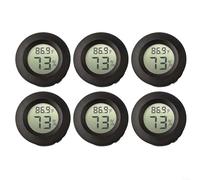 Digital Hygrometer Thermometer 6-Pack for mini Indoor Digital