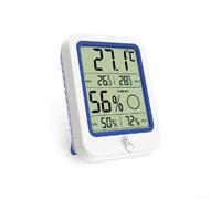 Digital Hygrometer Thermometer with Precise Readings and Large Display for Effective Indoor Climate Observation and Management