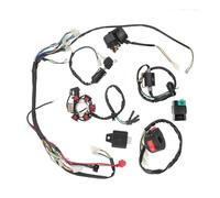 Digital Ignition CDI Unit 1Set Full Complete Electrics Wiring Harness CDI STATOR 6 Coil Motorcycle ATV Quad Pit Bike Buggy Go Kart For 50cc 110cc 125cc