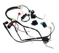 Digital Ignition CDI Unit Electrics Wire Harness Coil CDI Wiring Motorcycle Ignition Kit For 50 70 90 110CC ATV Quad Go Kart Bikes Scooter Buggy