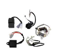 Digital Ignition CDI Unit Wiring Harness Magneto Stator Ignition Switch CDI Unit Brake Lever Kit Assembly For Pw50 Bike