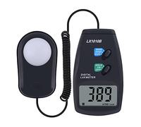 Digital Illuminance Meter Portable Illuminometer with LCD Display Reading Lock Low Power Indication High Precision Wide Measuring Silicon Secondary Tube Photoreceptor Easy to Use for Indoor Outdoor Il