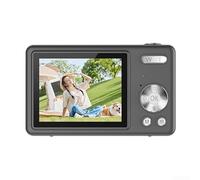 Digital Imaging Made Easy Capture Beautiful Moments in Both Full HD and Stunning 4K (Gray)