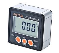 Digital Inclinometer 0-360°Electronic Protractor Aluminum Alloy Shell Digital Bevel Box Angle Gauge Meter Magnets Base