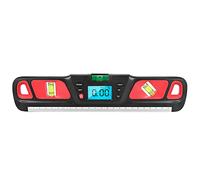 Digital Inclinometer Angle Finder Gauge SPI-rit Upright Magnet 360° Range with Data Hold Auto Power Off Function Digital Protractor Angle Finder Protractor