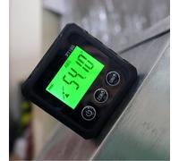 Digital Inclinometer Angle Finder with Magnetic Base and LCD Backlight for Construction, Automotive & Woodworking - ABS Plastic, 6x3x6 cm