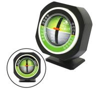 Digital Inclinometer Angle Gauge with Led and Vehicle Auto Slope Meter for - Road - Construction Function Light 7 Cm Level Plastic Compact Device (Black)