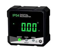 Digital Inclinometer - Digital Angle Finder | Portable Electronic Prospractor with 360° Magnetic Base, High Precision Measuring Tool for Woodworking, Construction, Electrical and Sanitary Projects