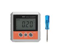 Digital Inclinometer Magnetic Electronic Protractor Angle Level Finder Gauge for Woodworking Auto Repair Aluminium Alloy