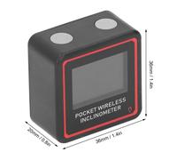 Digital Inclinometer Pocket Level 4x90