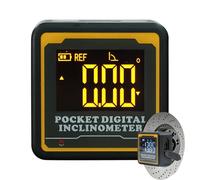 Digital Inclinometer - Portable Precision Measuring Tool for Table and Miter - Tool for Measuring Angles in Carpentry - for Mechanics Carpentry Construction
