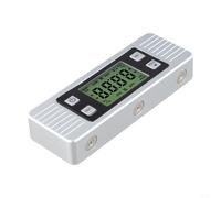 Digital Inclinometer with LCD Backlight| Magnetic Angle Finder Protractor for Slope Measurement| Data Lock Function| Relative/Absolute Mode Conversion| Portable