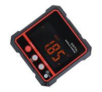 Digital Inclinometer with Magnetic Base for Angle Measurement 0.05° Resolution 360° Range Absolute/Relative Modes Compact 5.7 X 2.4 X 5.7 Cm Carryable Tool for Industrial Construction Utilization