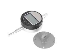 Digital Indicator Gauge Large Screen Display DTI Digital Dial Indicator 0.5'' Clock DTI 0.01mm Test, Removable Rear Cover with 0.26inch Hole Diameter for Different Bases