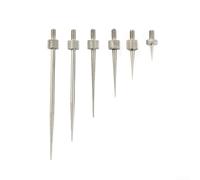 Digital Indicator with Point Stem Rod for Dial Gauge Tools, M2.5 Thread, High-Speed Steel Measuring Tip, P1-for P20 J1-J14 Compatible Set(J1J2J3J4J5J6)