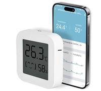 Digital Indoor Thermometer Hygrometer BT Temperature Humidity Meter with APP Alert for Home Office Baby Room Greenhouse
