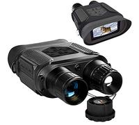 Digital Infrared Night Vision Binoculars Infrared Goggles for Daytime&100% Darkness-3 IR Adjustable Levels-4” Large Screen/400m Viewing Range-Perfect Device for Multi Scenes