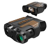 Digital Infrared Night Vision Binoculars Infrared Goggles for Daytime&100% Darkness-6 IR Adjustable Levels-3.2” Large Screen/300m Viewing Range with Video Camera USB Output Function