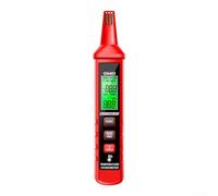 Digital Infrared Thermometer and Hygrometer for Ambient Air & Humidity Measurement - LCD Backlit Display, Wet Bulb & Dew Point