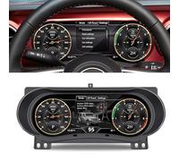 Digital Instrument Cluster for Jeep Wrangler JL/Gladiator 2018-2023, 12.3" HD Screen Speedometer Upgrade, Plug & Play Non-Destructive Install, OTA Update, Keep Original Car Date, 4UI Interface 6 Modes