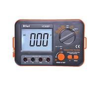 Digital Insulation Resistance Tester, 1999 Counts Megohmmeter, Large LCD Display, DV Voltage Tester 250/500/1000V,AC750V,Measures Megohms (200MΩ to 2000MΩ) Data Hold for Motor Cables