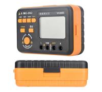Digital Insulation Resistance Tester VC60B High Voltage Megohmmeter 250V/500V/1000V Backlit LCD Data Hold For Electrical Testing