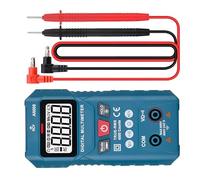 Digital Intelligent Multimeter Automatic Tester Not Electric Meter ABS for Voltages Resistance & Continuity Detection Easy Carry Multimeter