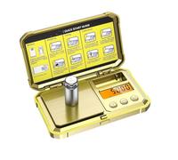 Digital Jewelry Scale 200g 0.01g Pocket Scales With 50g Calibration Weight Electronic Smart For Professional Weighing,Precision Measuring(A1)