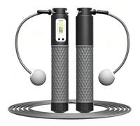 Digital Jump Rope with LCD Display, 3-Mode Smart Skipping Rope with Counter, Adjustable Weighted Rope for Fitness Training, Home Workouts, and Cardio Exercise for Adults and Kids