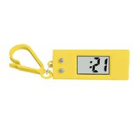 Digital Keychain Pocket Watch - Track Time Accurately with Quiet Movement | Clear Screen Digital Display Portable Mini Clock | for Students Exam Study Backpack Includes Key Ring Pendant 15g