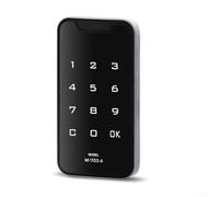 Digital Keyless Cabinet Lock, Pack, Intelligent Password Locker Lock for Storage Drawer, Card and Code Entry, Dual Mode Switching, Anti-Peep Security, Office Gym Home Use(A)