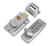 Digital Keyless Entry Lock - Weather Resistant Mechanical Combination Push Button Keypad for Indoor Outdoor Door Security