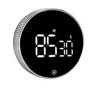 Digital Kitchen Cooking Timer Magnetic Countdown Timer Classroom Timers for Teachers with Large Led Display Adjustable Volume and Brightness for Cooking Classroom Homework Fitness