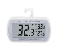 Digital Kitchen Meter for Refrigerator Chiller with High Low Degree Mounting and Clear Display Screen Refrigerator Thermograph Kitchen Temperature Monitor